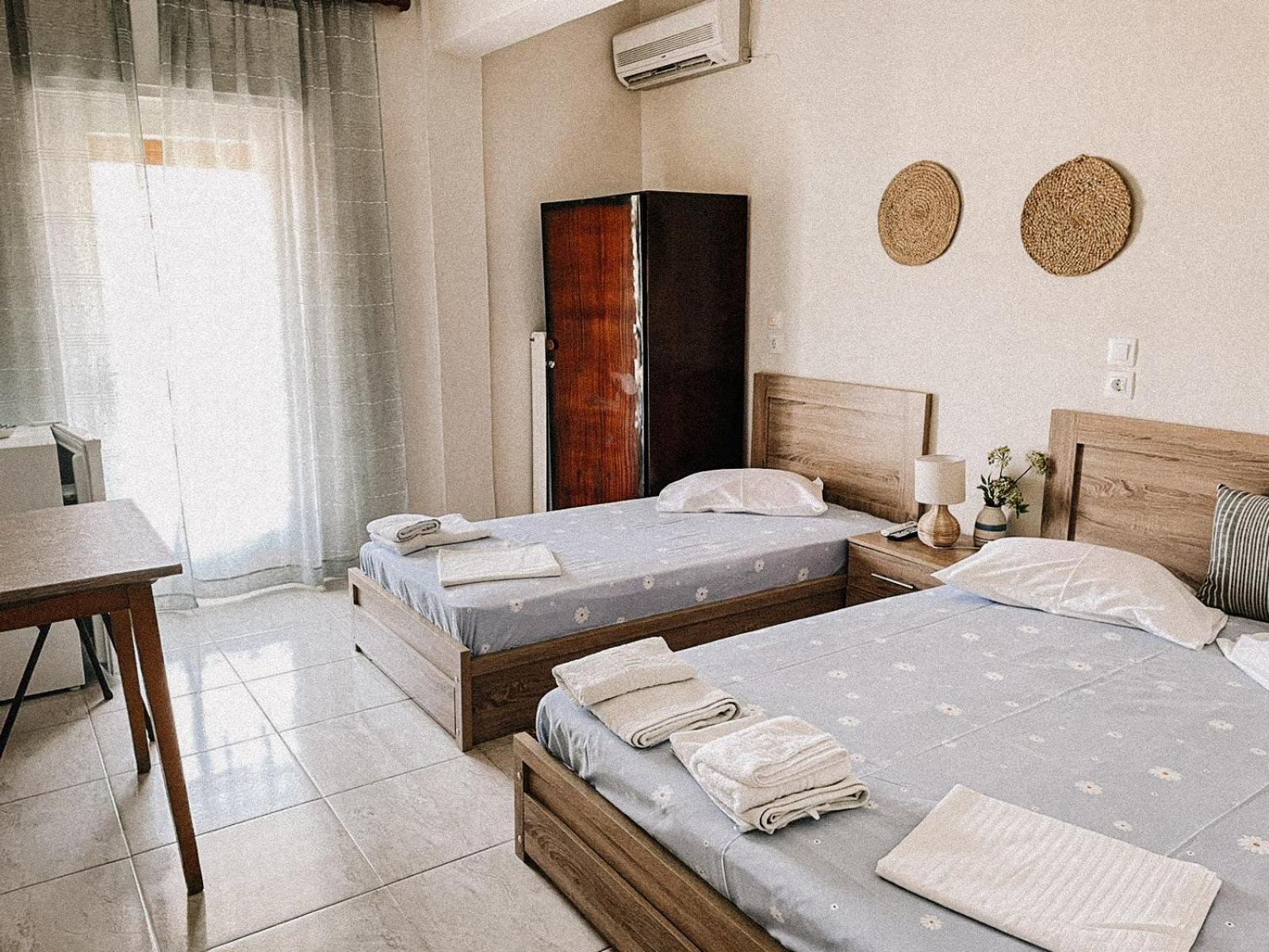 Aktaion Hotel Skala Alykis Esterno foto