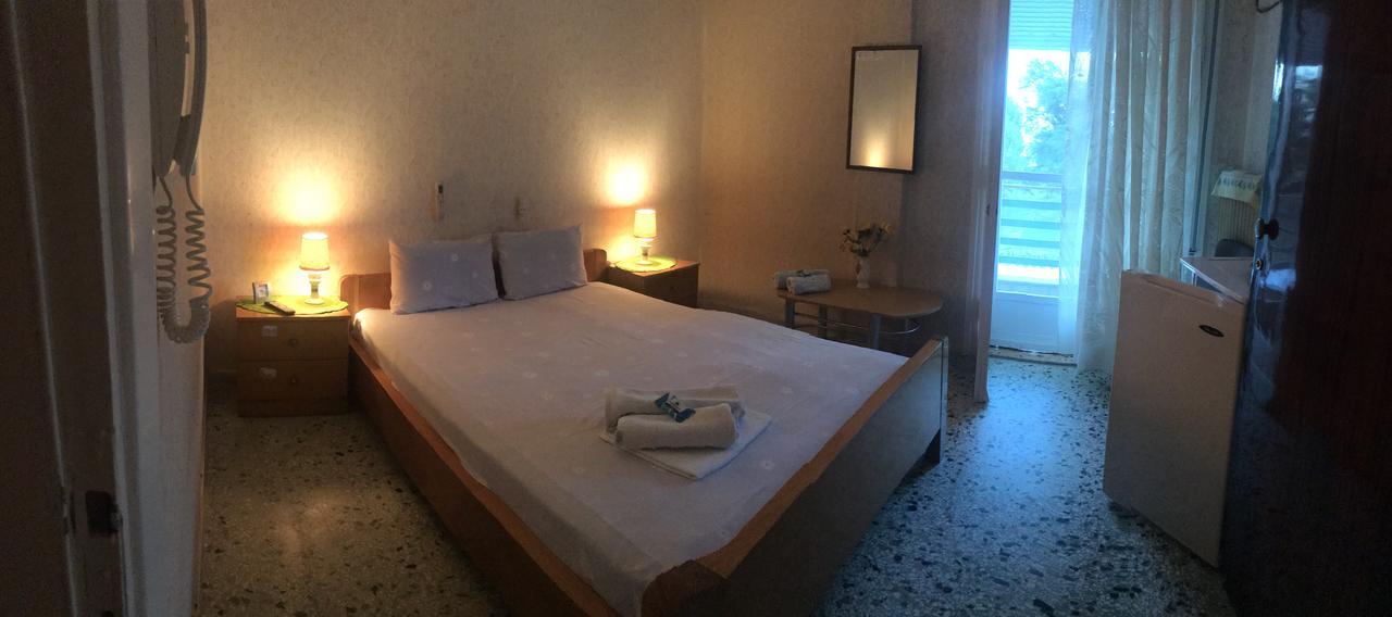 Aktaion Hotel Skala Alykis Esterno foto